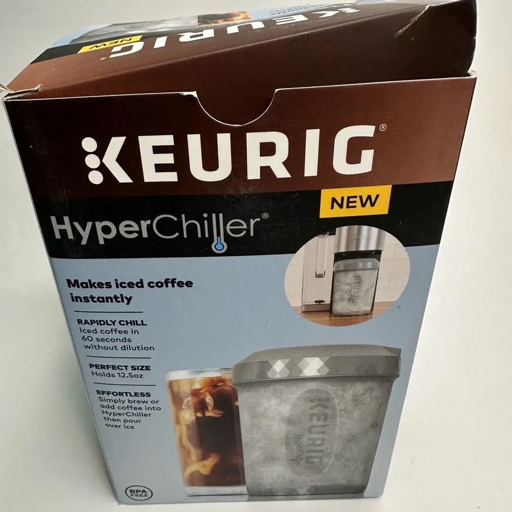 Keurig Hyperchiller‎ Beverage Cooler Makes Iced Coffee Instantly NIB